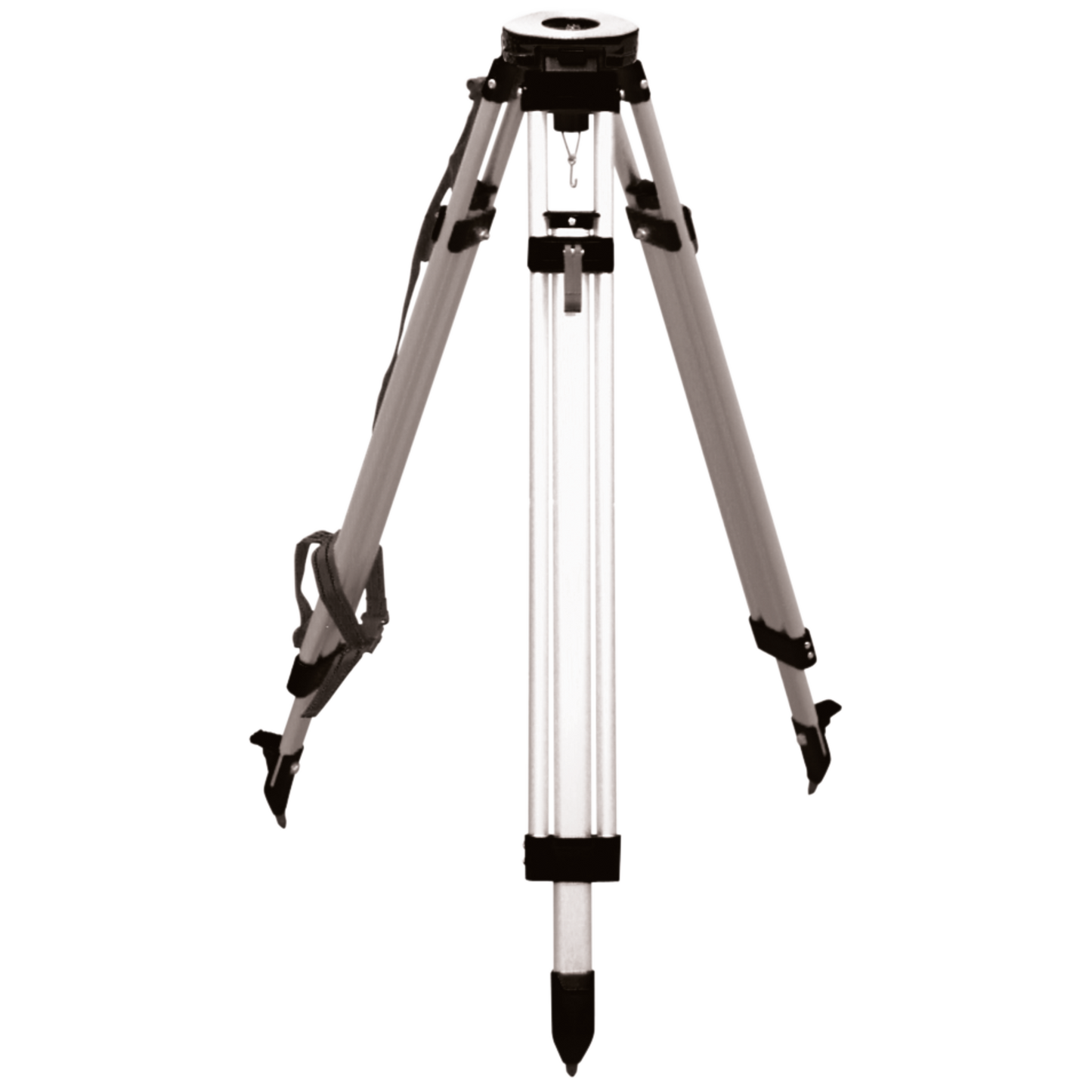 Trépied à tête plate en aluminium ProNivo, environ 0,97-1,60 m, serrage rapide, tête plate