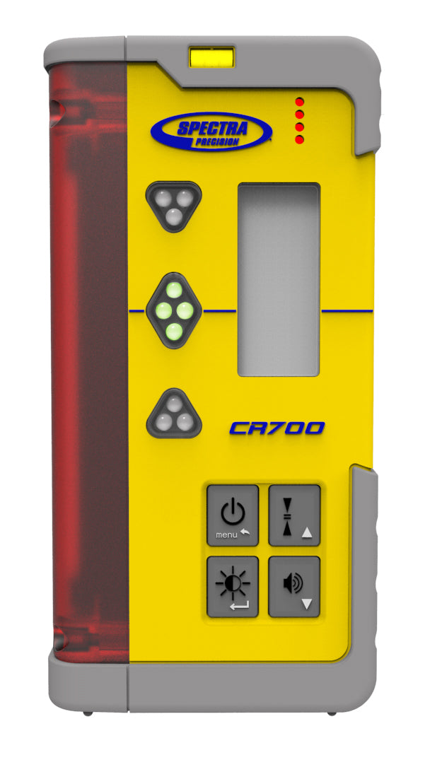 Spectra Hand-/Maschinenempfänger CR700 mit Halteklammer und Magnetklemme
