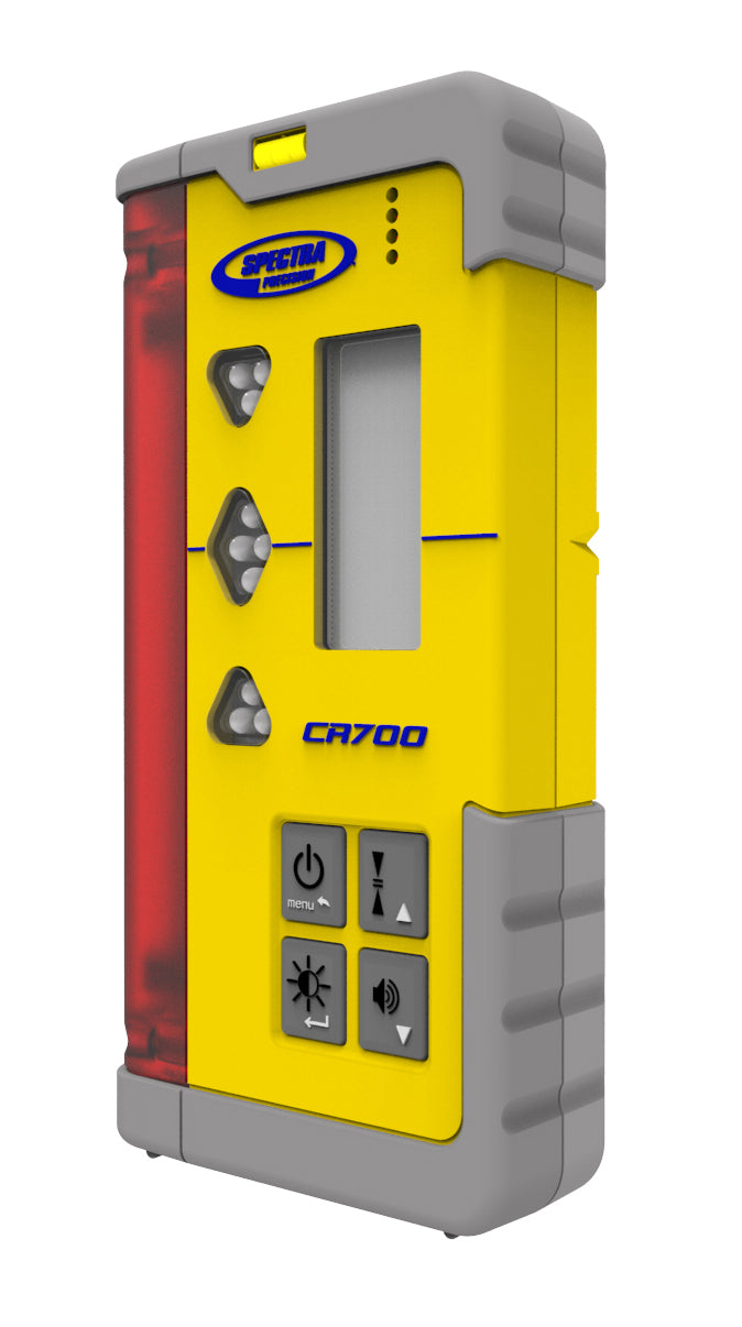 Spectra Hand-/Maschinenempfänger CR700 mit Halteklammer und Magnetklemme