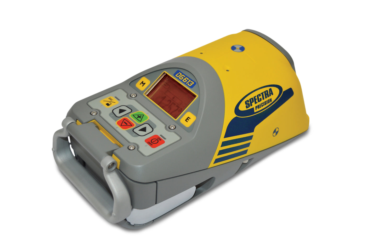 Spectra Kanalbaulaser SpectraPrecision DG613, Reichweite bis 150m, Fluchtungsmodus, inkl. Funk- / IR-Fernbedienung RC803, Zieltafelständer,