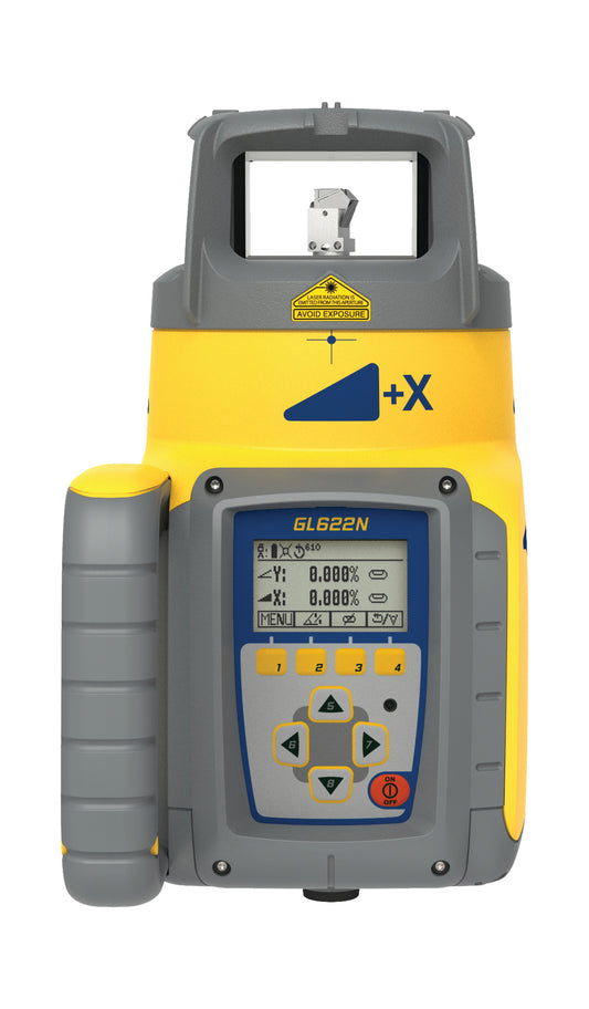 Laser de nivellement à 2 axes entièrement automatique SpectraPrecision GL622N, avec HL760, télécommande radio RC402N
