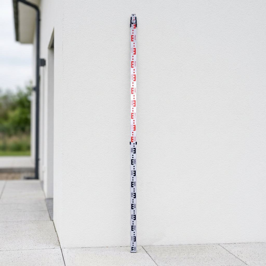 Spectra Precision Teleskop Messlatte GR153 | E-Teilung u. mm-Teilung | 4,7m