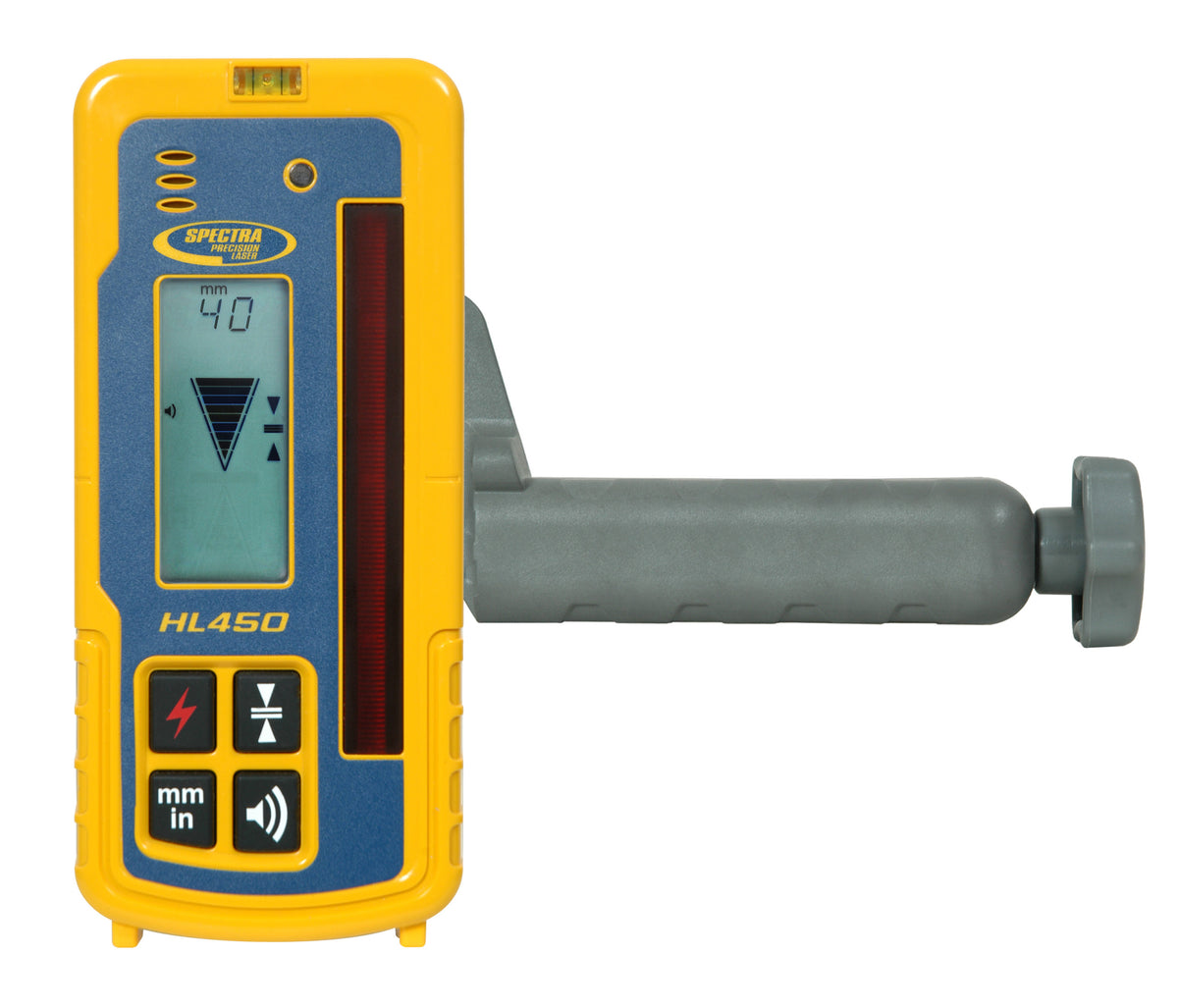 Spectra Rotationslaser LL1505C im Set mit HL450, Halterung C45, NiMH-Akkus und Ladegerät