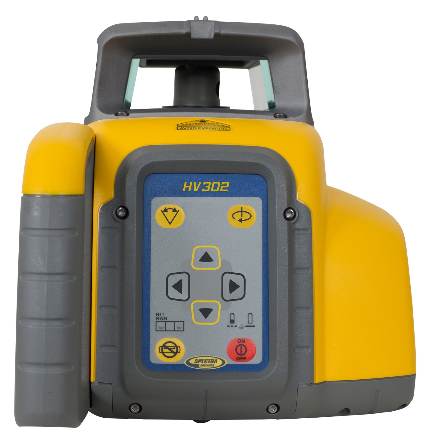 Spectra fully automatic horizontal/vertical laser SpectraPrecision HV302-4, incl. HL760 and radio remote control RC402N