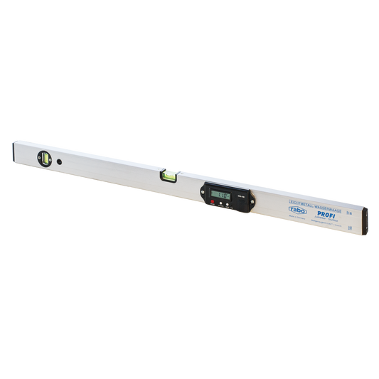 rabo electronic inclination spirit level length 80cm adjustable and replaceable spirit levels
