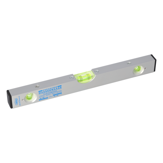 rabo precision spirit level for industrial plant and pipeline construction | adjustable | length 300mm | 1 horizontal, vertical and 45° spirit level each