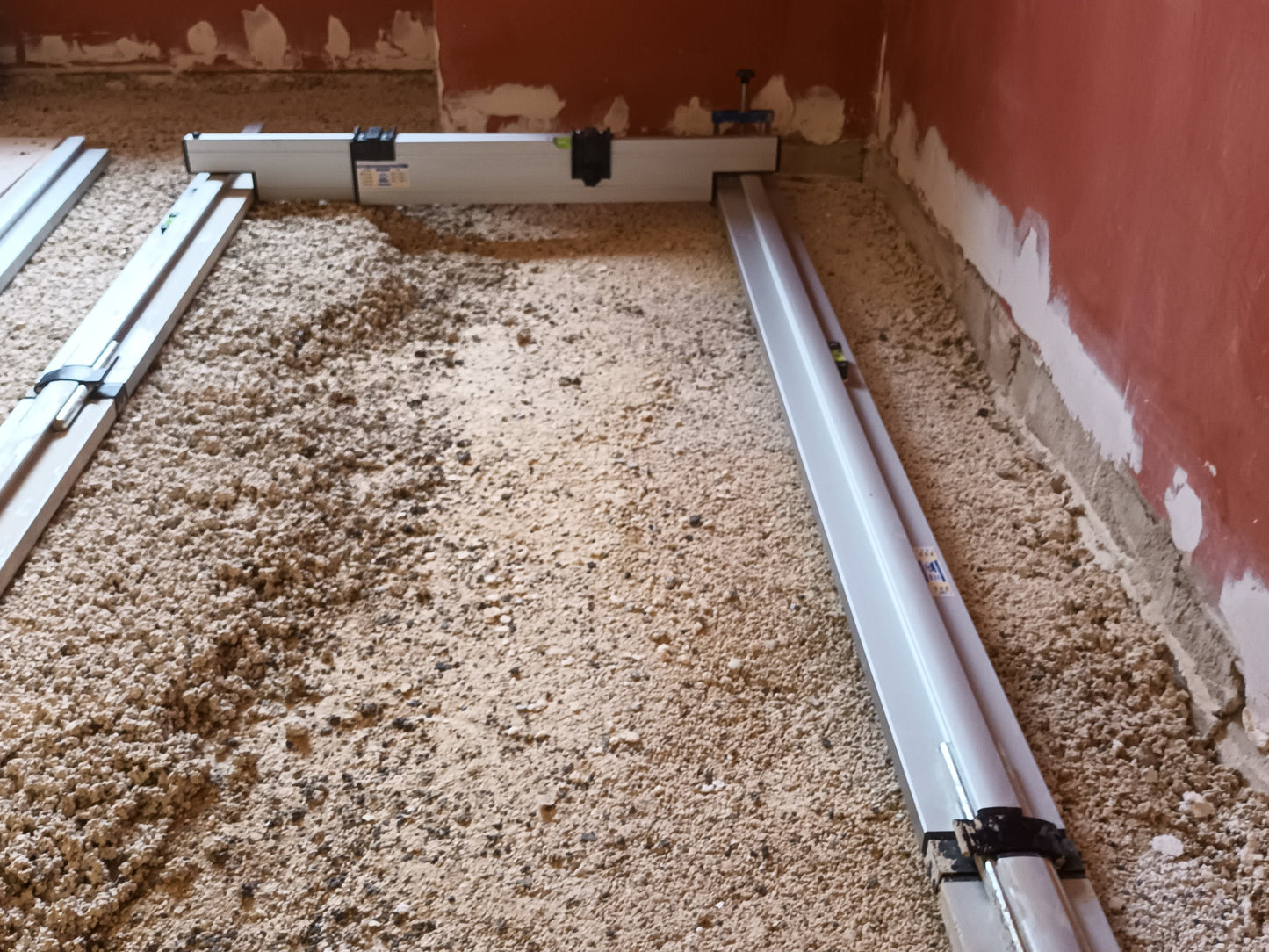 rabo base rail set 2 pieces - 200 cm length | recessed grip for optimal installation | 10 cm wide support surface for maximum stability