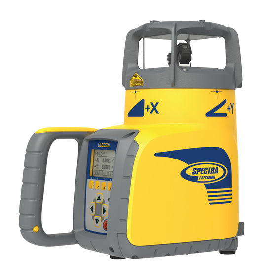 Spectra fully automatic 3-axis grade laser SpectraPrecision UL633N, with 2x HL760, remote control RC603N and spot finder SF601