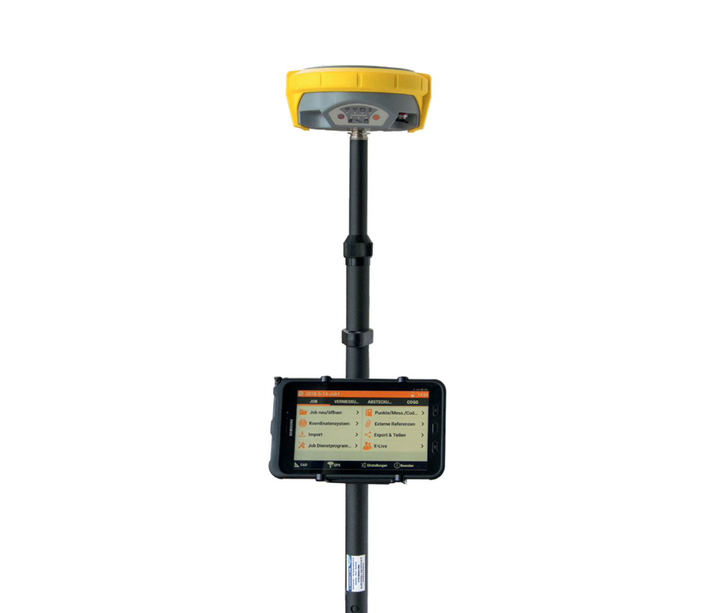 rabo Zoom 95 Robotics A5 5" incl. Samsung TabActive3 with XPAD Ultimate, TPS+Robotic+Volume