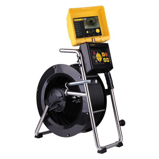 vCamMX-2 Kompakt-Schiebekamera-System 45m, Kamerakopf D26-HD