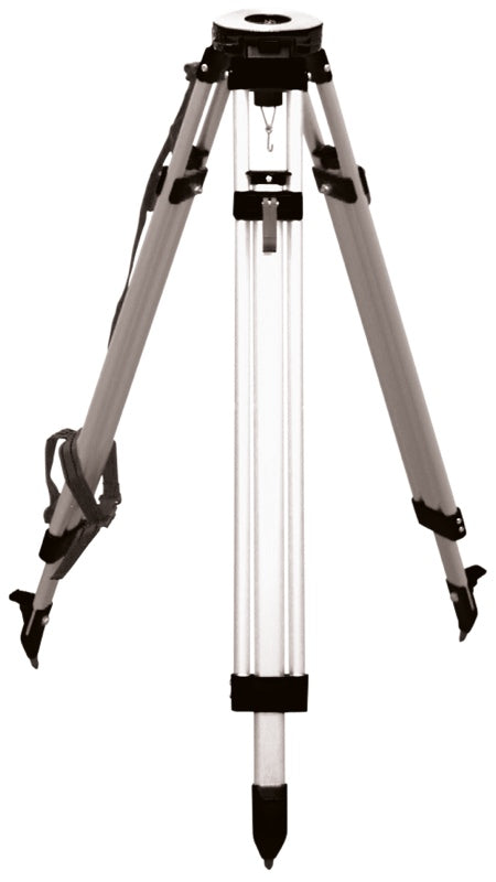 ProNivo aluminum flat head tripod, approx. 0.97-1.60m, quick clamp, flat head