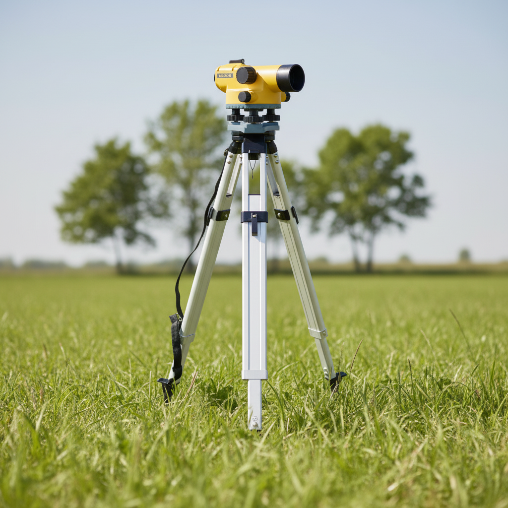 rabo aluminum flat head tripod, approx. 1.07-1.65m, quick clamp, flat head