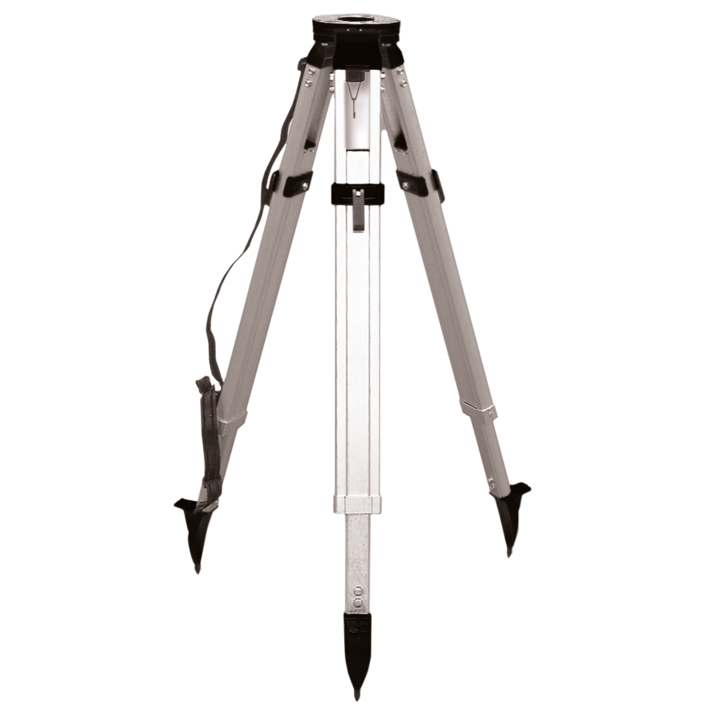 rabo aluminum flat head tripod, approx. 1.07-1.65m, quick clamp, flat head