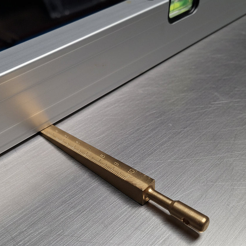 rabo Messkeil aus Messing, 0,1-10mm