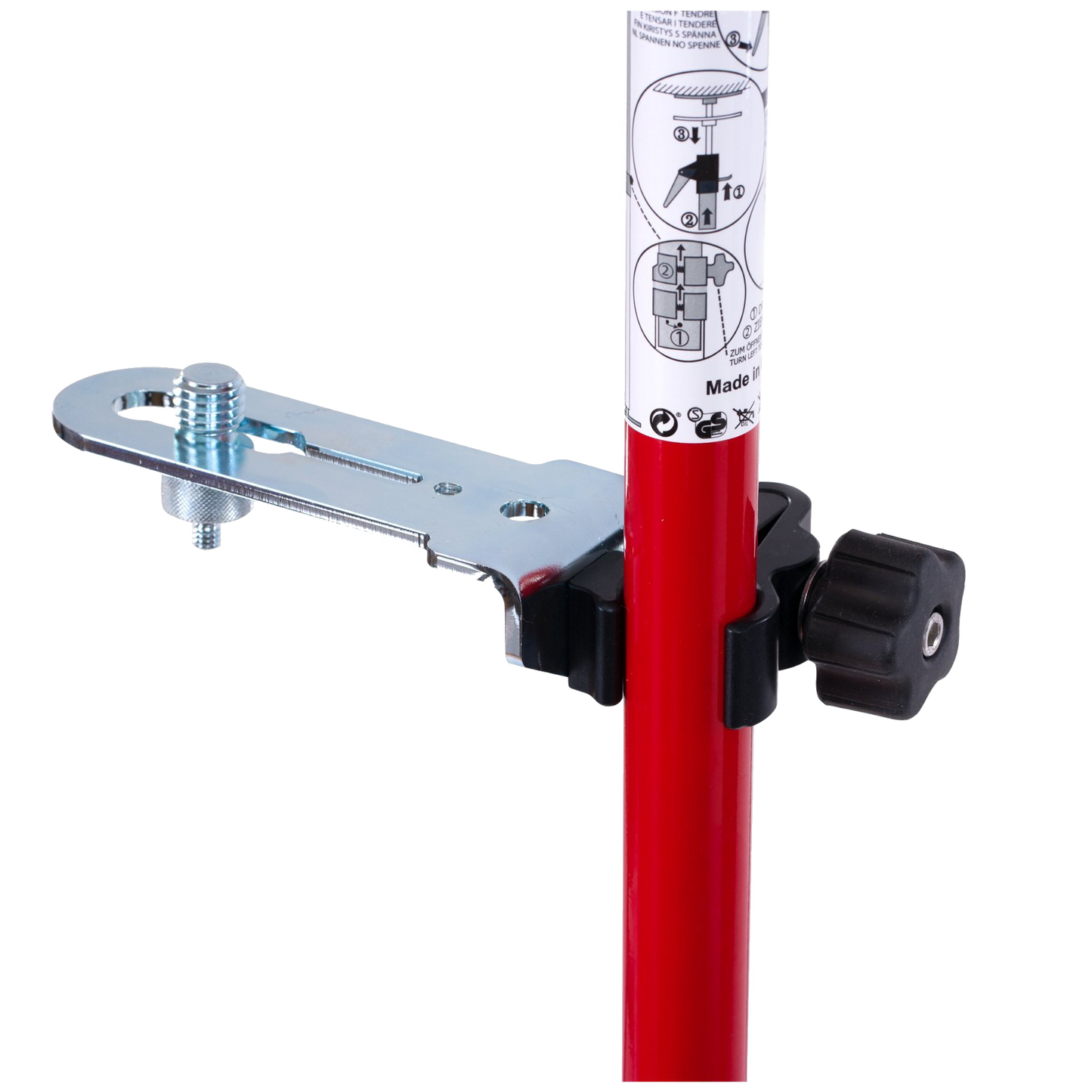 rabo ceiling clamp stand, 1.45-2.9m, stepless adjustment, including instrument carrier BSS-01