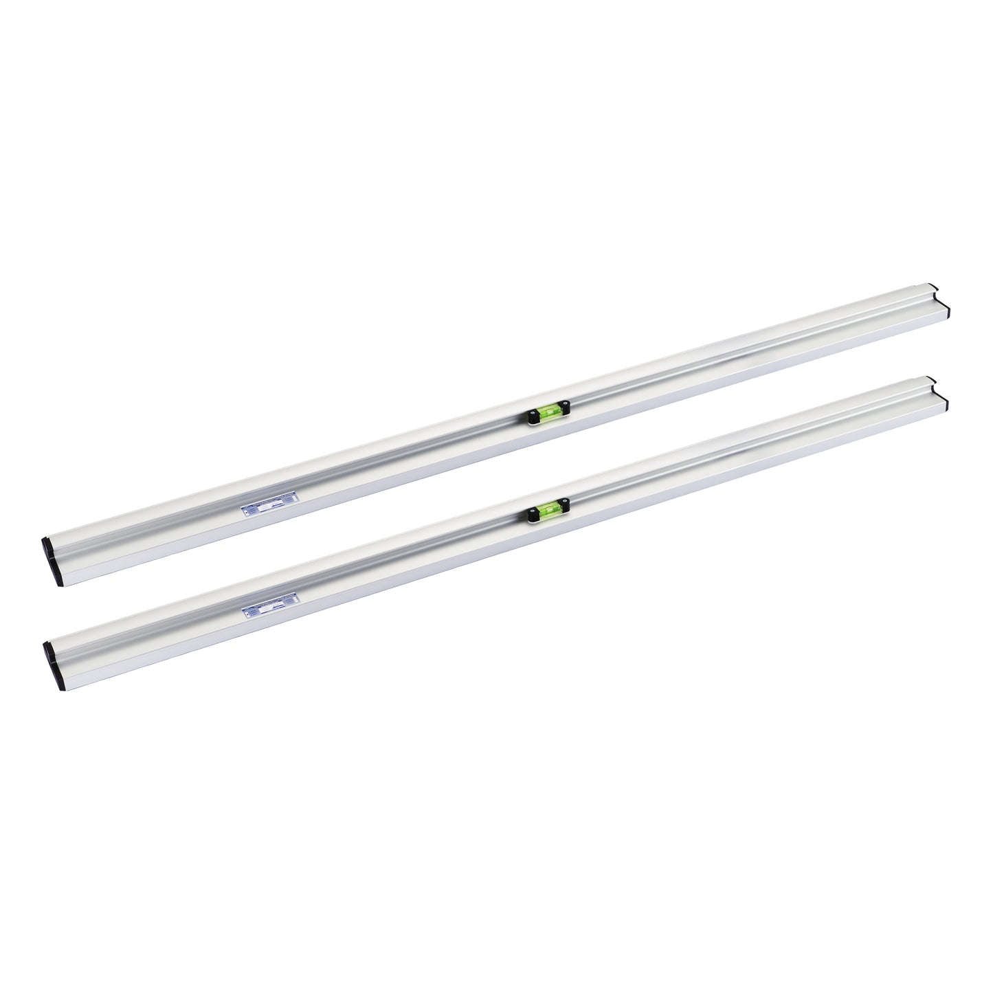 ensemble de rails de base rabo 2 pièces - longueur 150 cm | Évidement de poignée pour une installation optimale | Surface d'appui de 10 cm de large pour une stabilité maximale