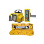 SPECTRA PRECISION LL300N-5 Rotationslaser-Set | Selbstnivellierender Baulaser für mittelgroße Baustellen inklusive Handempfänger HL450 im Sy