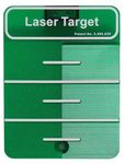 Spectra magnetische Zieltafel für grüne Laserstrahlen
