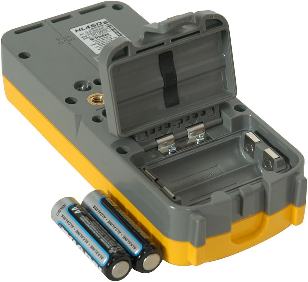 Récepteur portable Spectra HL450 | Récepteur laser précis avec affichage numérique | construction robuste pour chantiers | Écran LCD 2 faces avec adaptateur C45