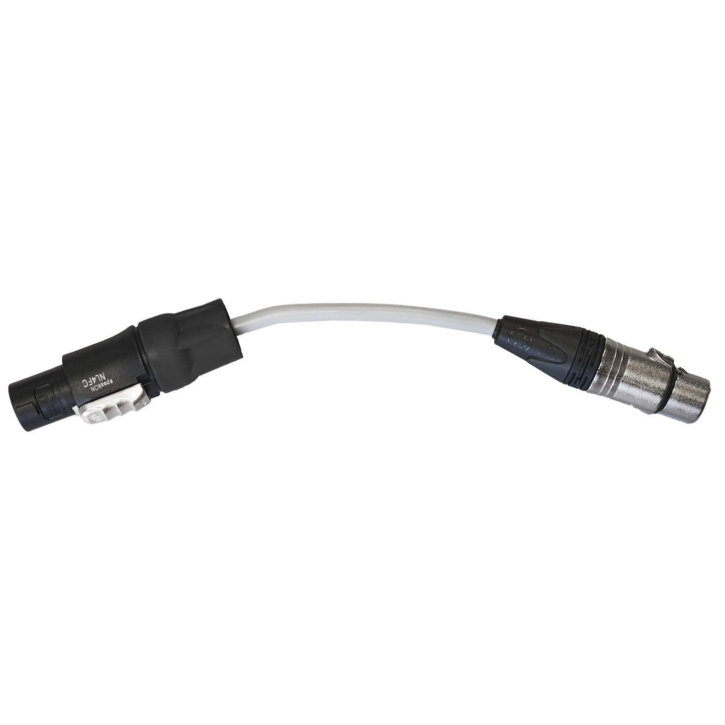 Adapter XLR weiblich auf SPO (SpeakON) männlich