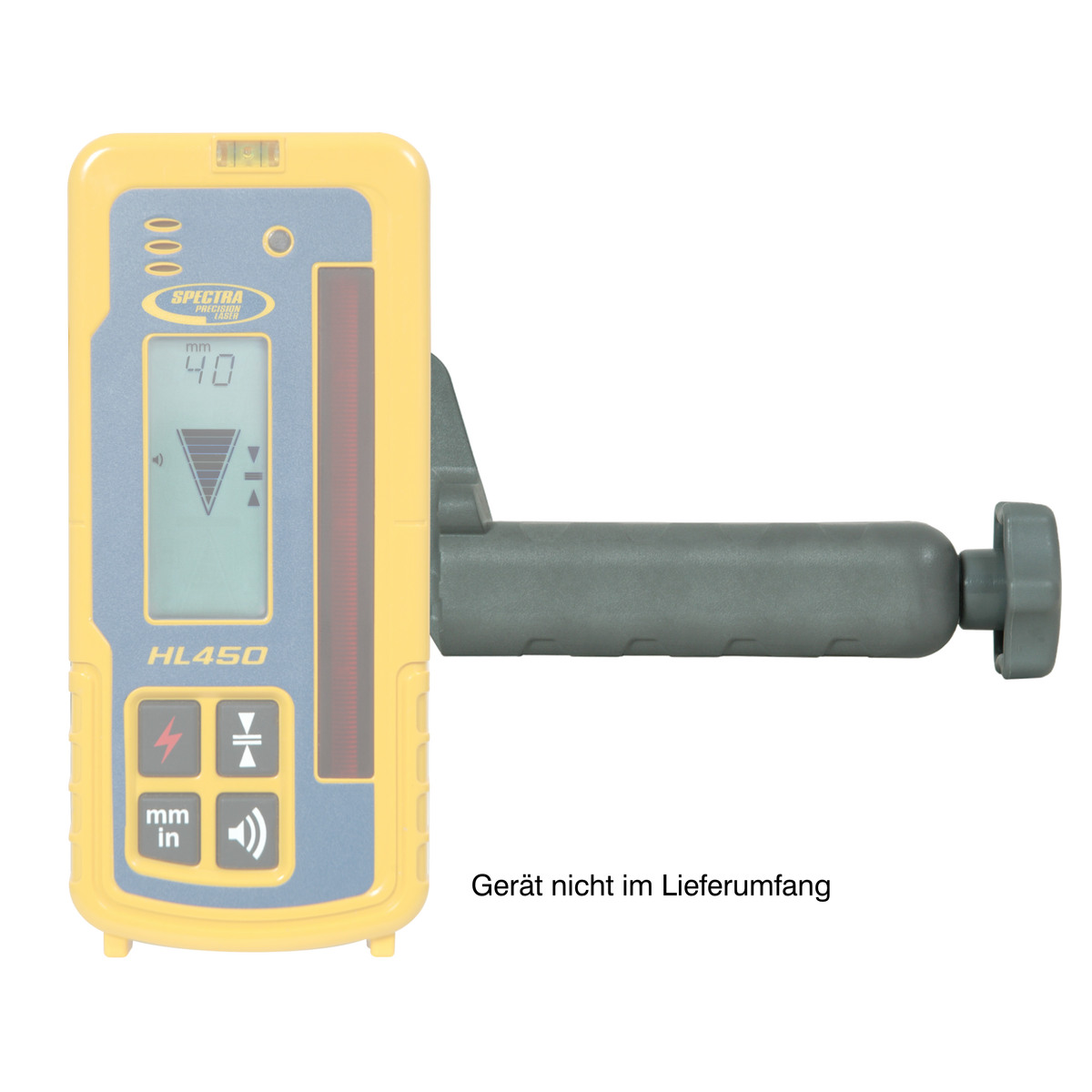Spectra retaining clip Spectra C45, for handheld receiver HL450 (without spirit level)