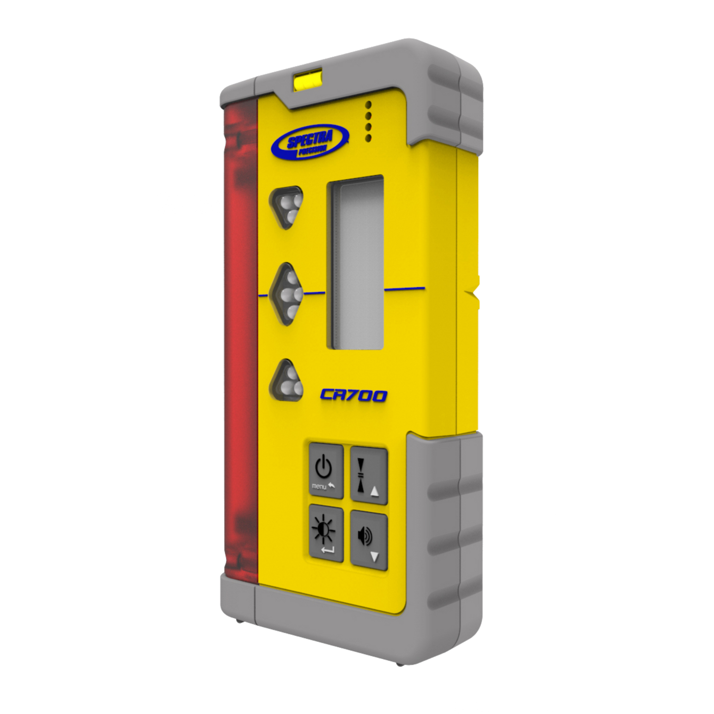 Spectra hand/machine receiver CR700 with retaining clip and magnetic clamp