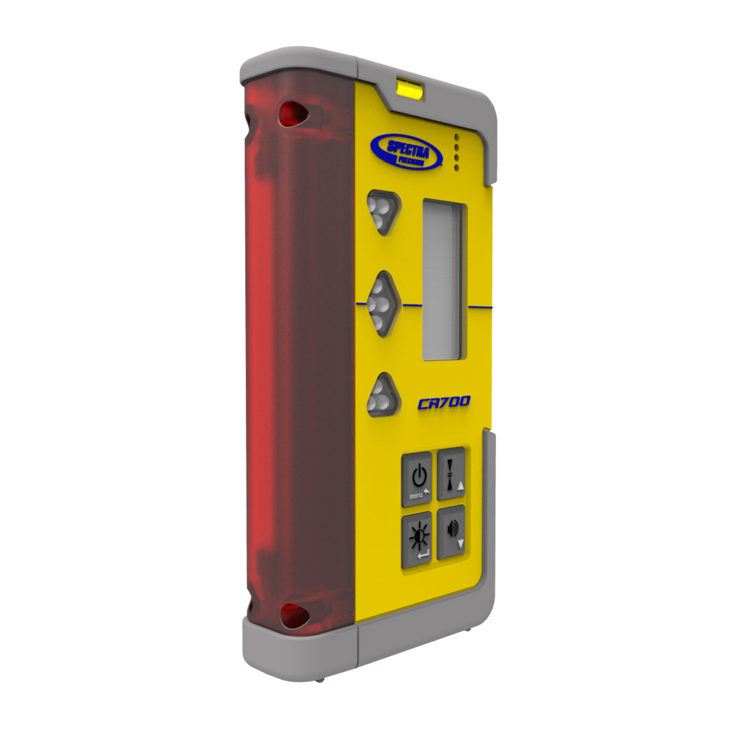 Spectra hand/machine receiver CR700 with retaining clip and magnetic clamp