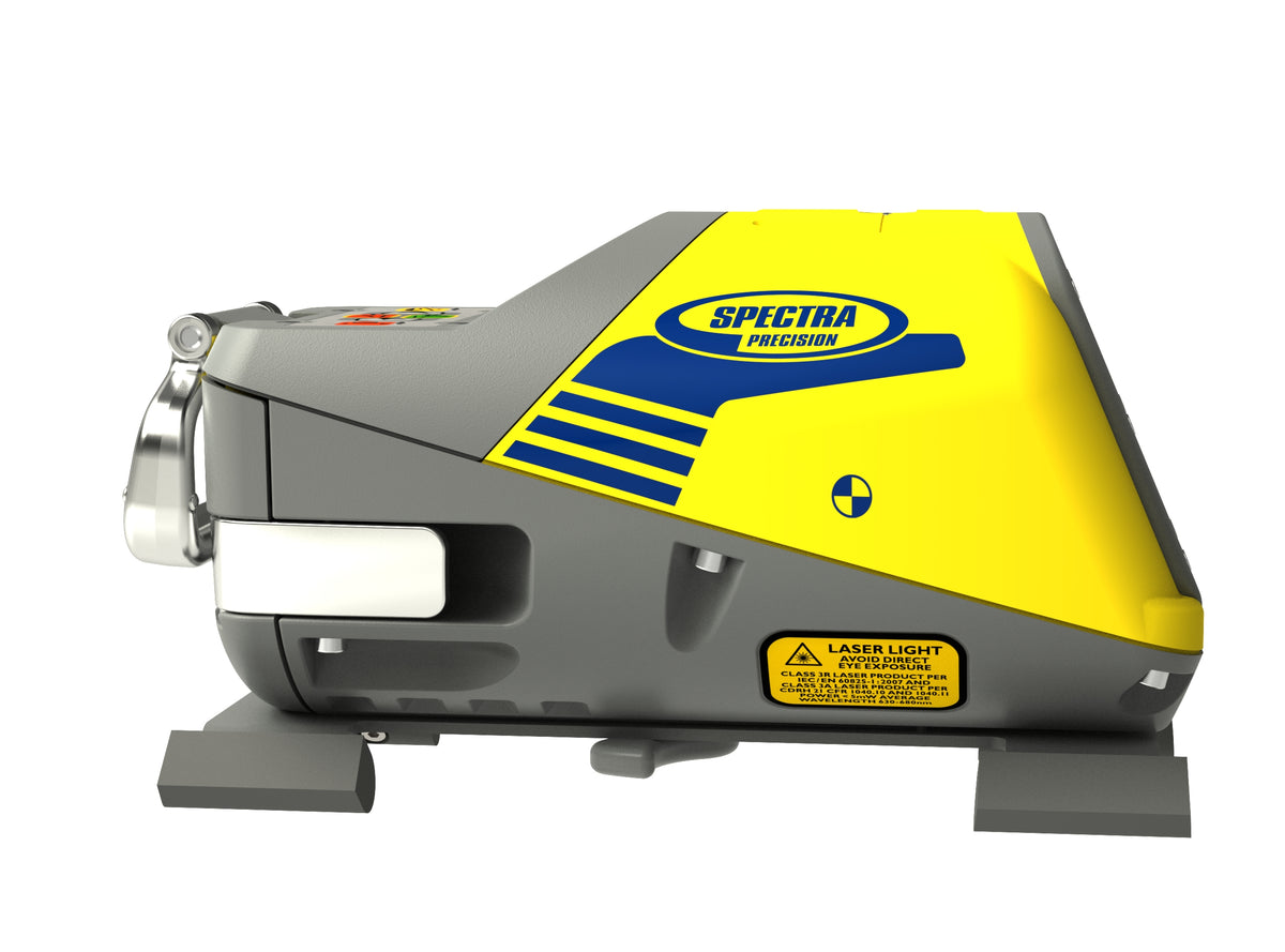 Spectra Kanalbaulaser DG613-LC2 (Laserklasse 2), Reichweite bis 150m, Fluchtungsmodus, inkl. Funk- / IR-Fernbedienung RC803, Zieltafelständer,