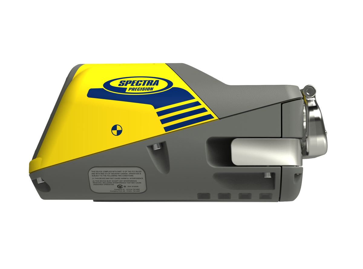 Spectra Kanalbaulaser DG613-LC2 (Laserklasse 2), Reichweite bis 150m, Fluchtungsmodus, inkl. Funk- / IR-Fernbedienung RC803, Zieltafelständer,