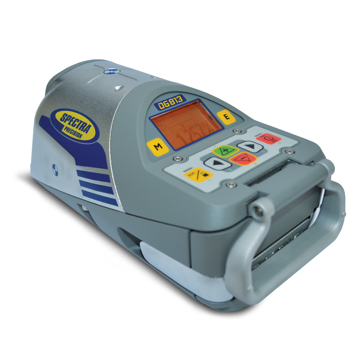 Spectra pipe construction laser SpectraPrecision DG813, automatic alignment, including radio remote control RC803, transporter ST802 and spot finder SF803