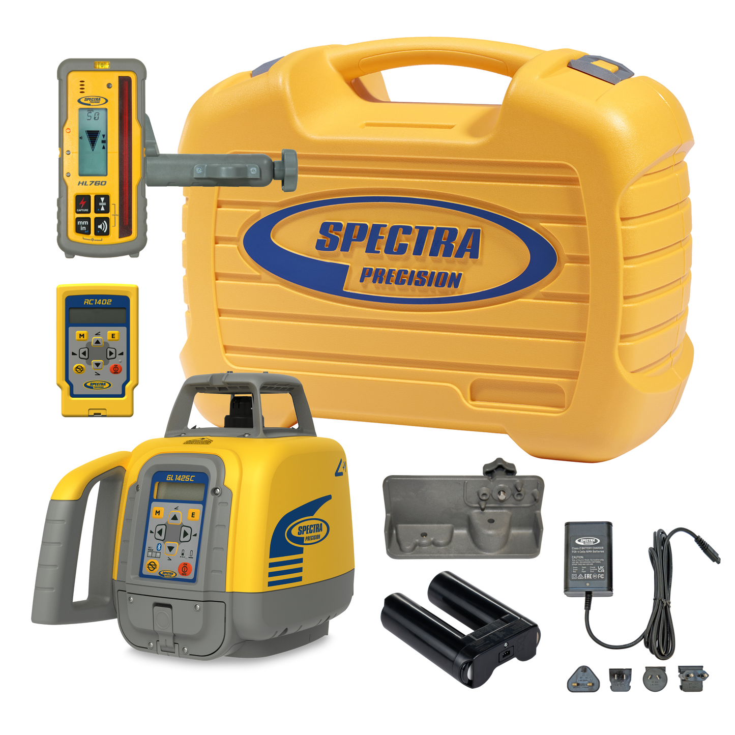 Spectra Precision GL1425C Zweineigungslaser | Bluetooth | IP66 | mit HL760 & RC1402