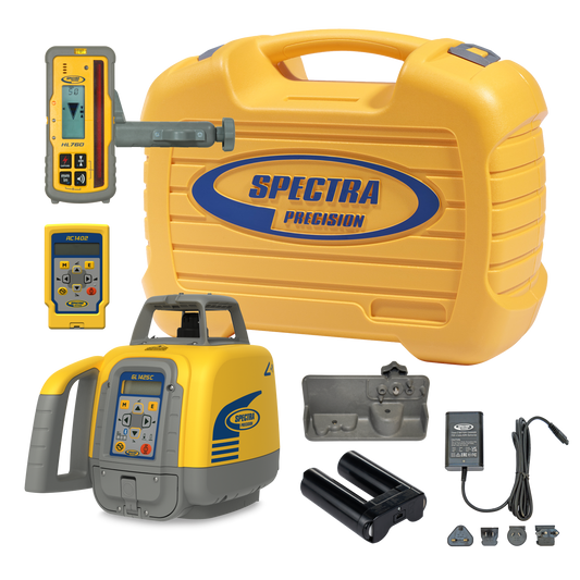 Spectra Precision GL1425C Zweineigungslaser | Bluetooth | IP66 | mit HL760 & RC1402