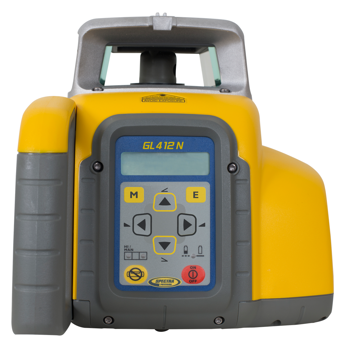 Spectra Einachsneigungslaser GL412N im Set mit RC402N, HL760, Halterung, Vertikaladapter und Ladegerät