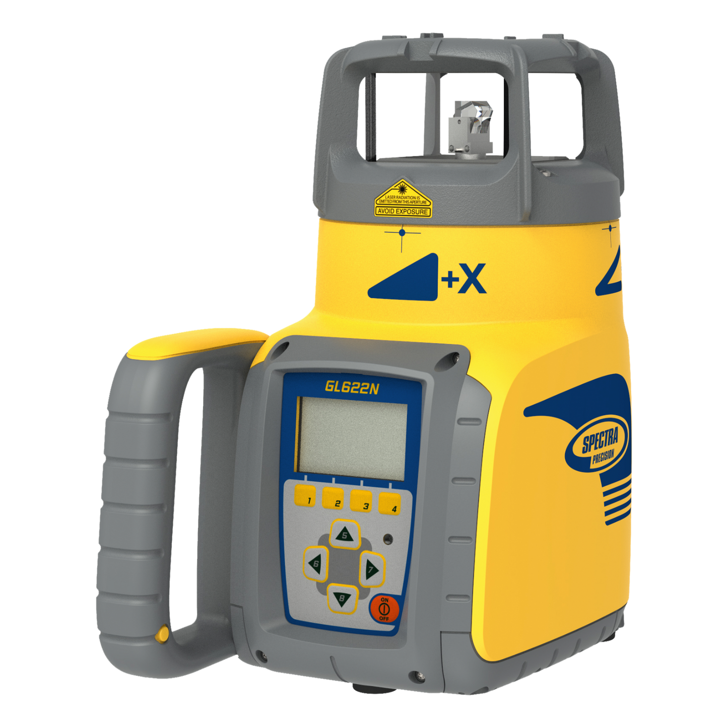 Laser de nivellement à 2 axes entièrement automatique SpectraPrecision GL622N, avec HL760, télécommande radio RC402N