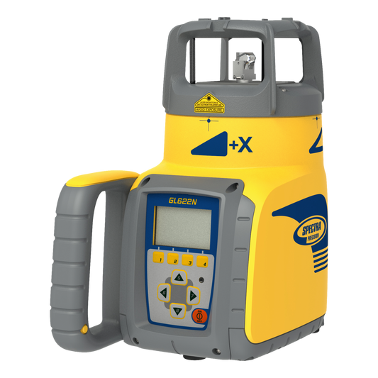 Spectra fully automatic 2-axis grade laser SpectraPrecision GL622N, incl. HL760, radio remote control RC402N