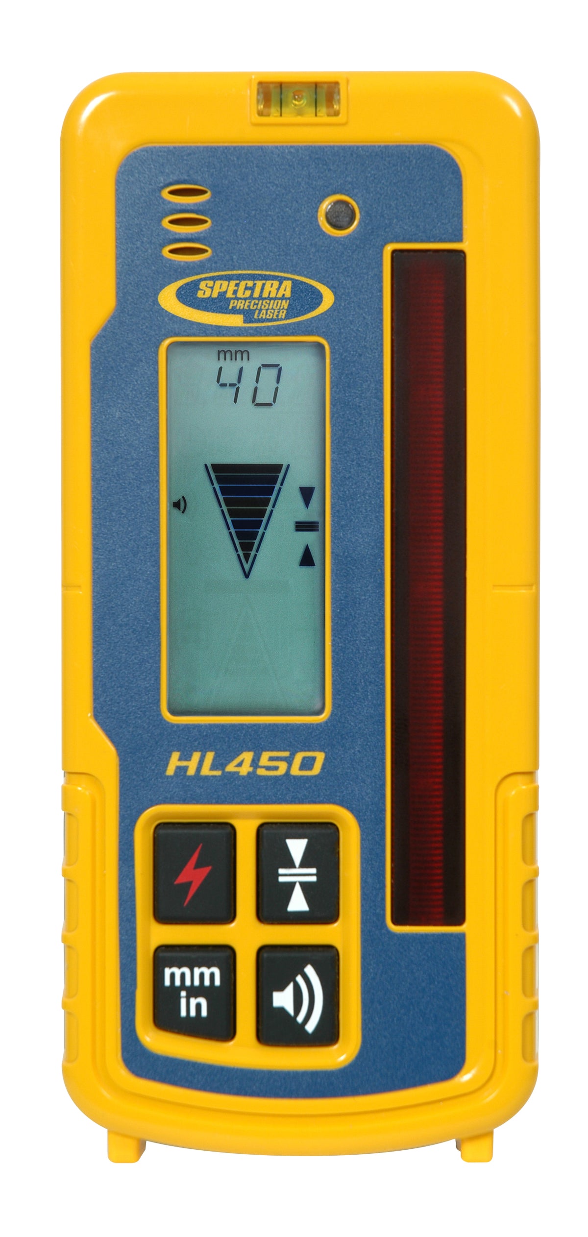Spectra Rotationslaser LL1505C im Set mit HL450, Halterung C45, NiMH-Akkus und Ladegerät