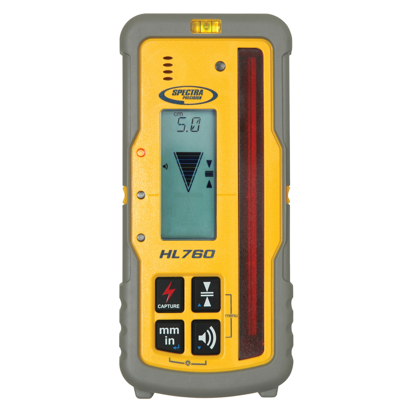 Spectra handheld receiver Spectra HL760 with radio, LED + LCD display, with adapter C70