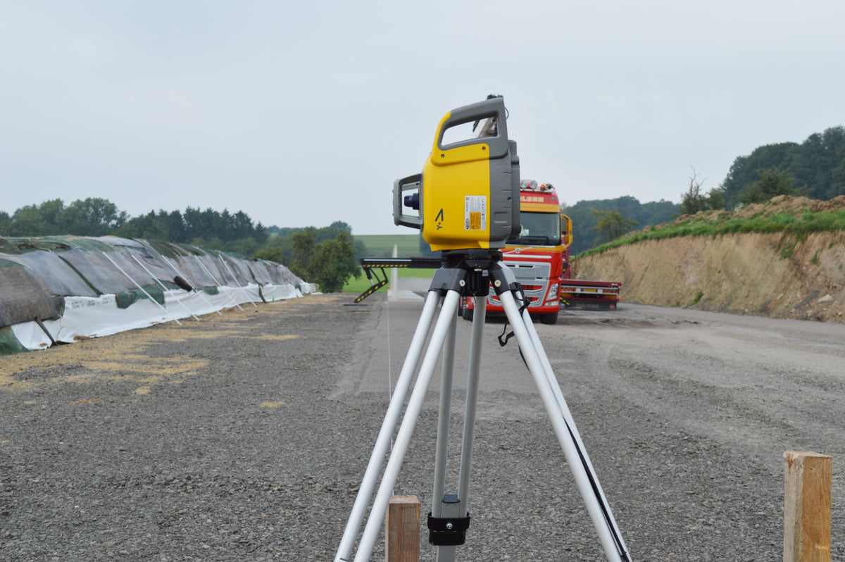 Spectra Rotationslaser HV1305C Profi-Set mit HL760, C70, RC1402, Vertikaladapter, Stativ und Systemkoffer
