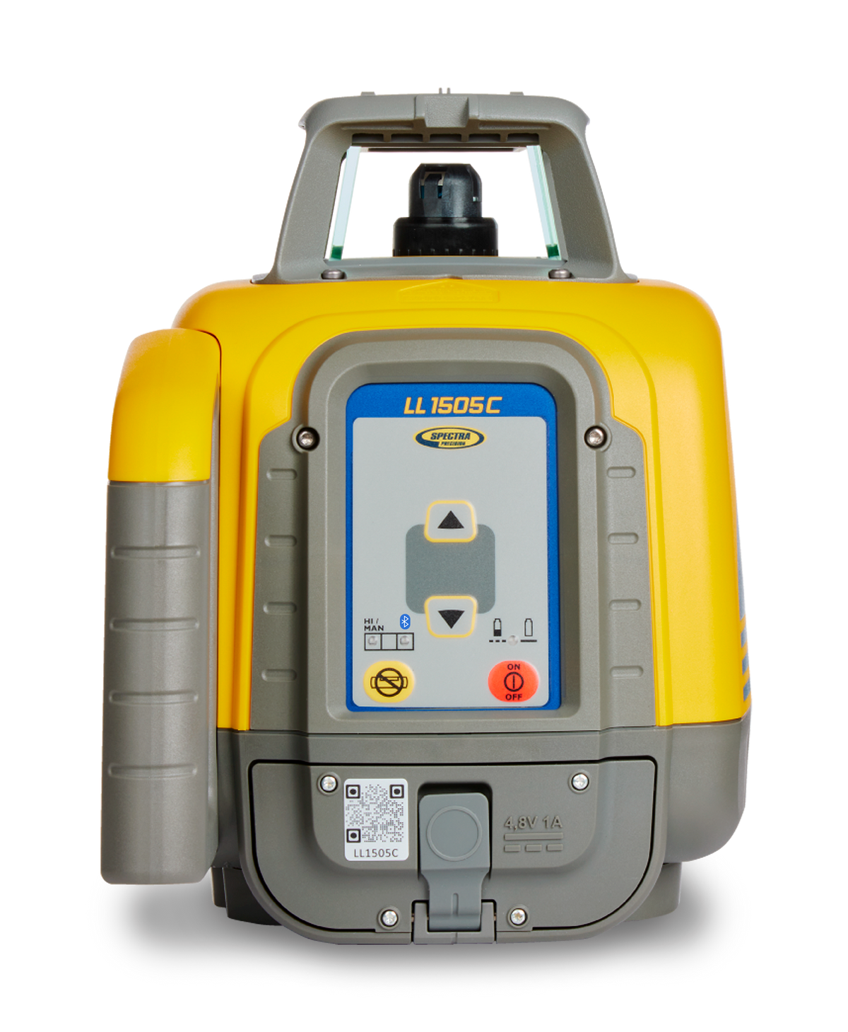 Spectra Rotationslaser LL1505C-BCC, Horizontallaser als Grundgerät mit NiMH-Akkus, Ladegerät und kompaktem Koffer