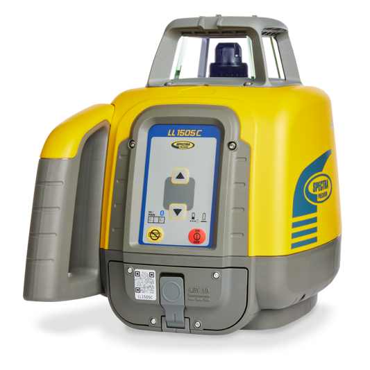 SpectraPrecision LL1505C-4, vollautomatischer Horizontallaser inkl. Handempfänger HL450