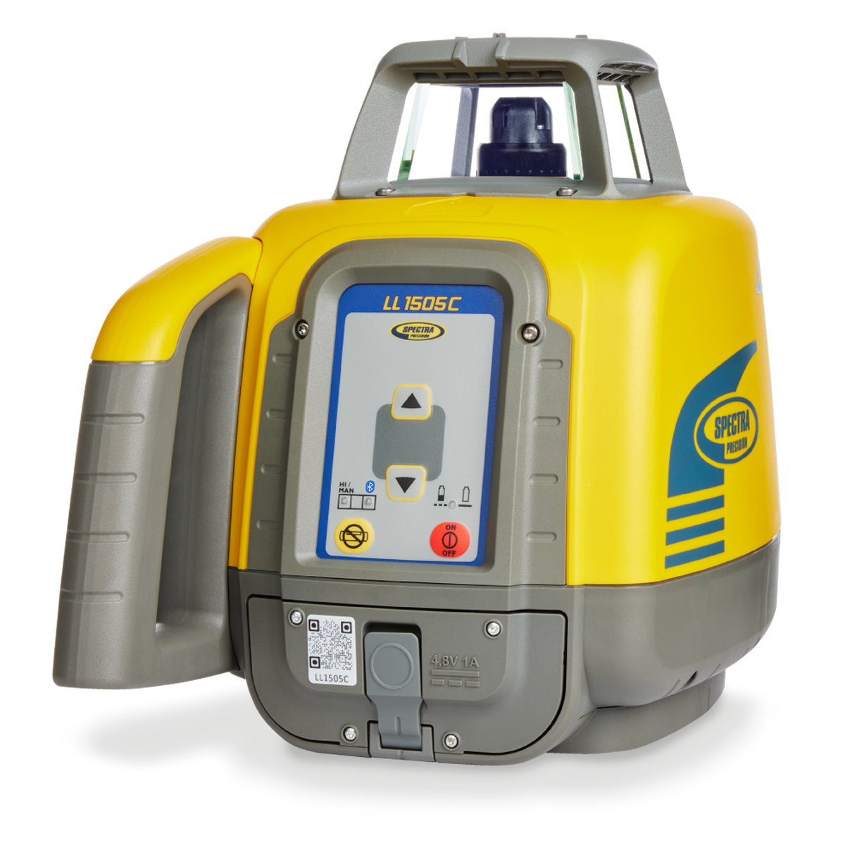 Spectra Rotationslaser LL1505C-BCC, Horizontallaser als Grundgerät mit NiMH-Akkus, Ladegerät und kompaktem Koffer