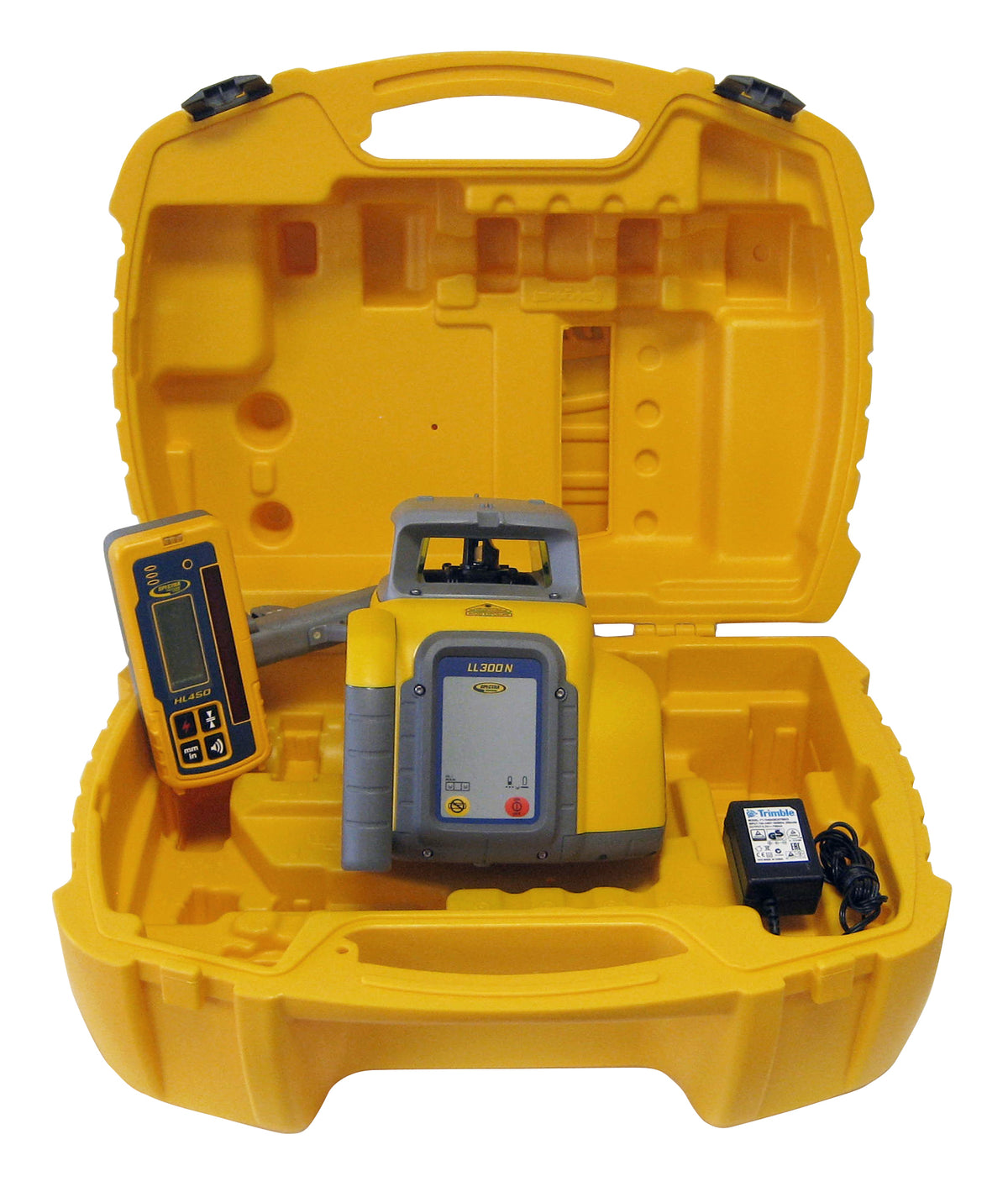 Spectra Precision LL300N-4 Rotationslaser-Set – selbstnivellierend, inkl. HL450 & Koffer
