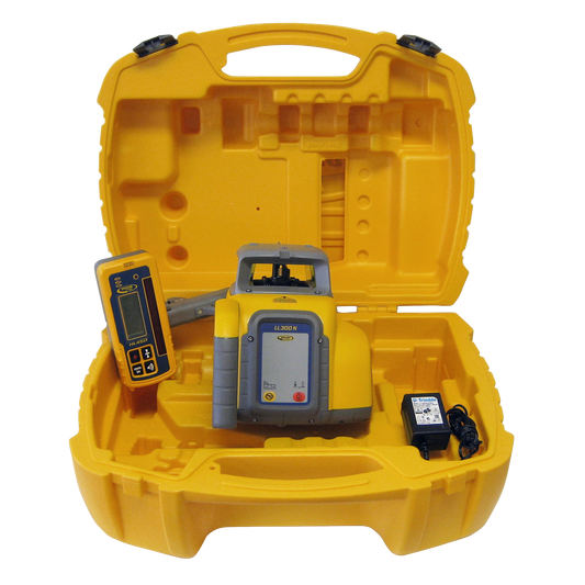 Spectra Precision LL300N-4 Rotationslaser (Laserklasse 2) im Set mit HL450 und Akku-Kit