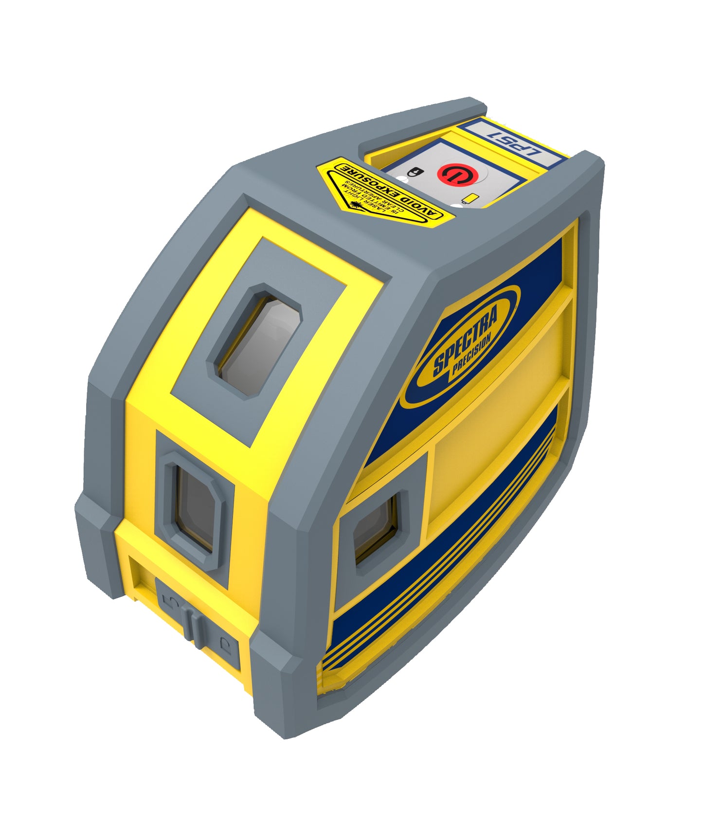 Spectra Precision selbstnivellierender Punktlaser LP51, roter Laserstrahl | 5-Strahl-Laserpointer