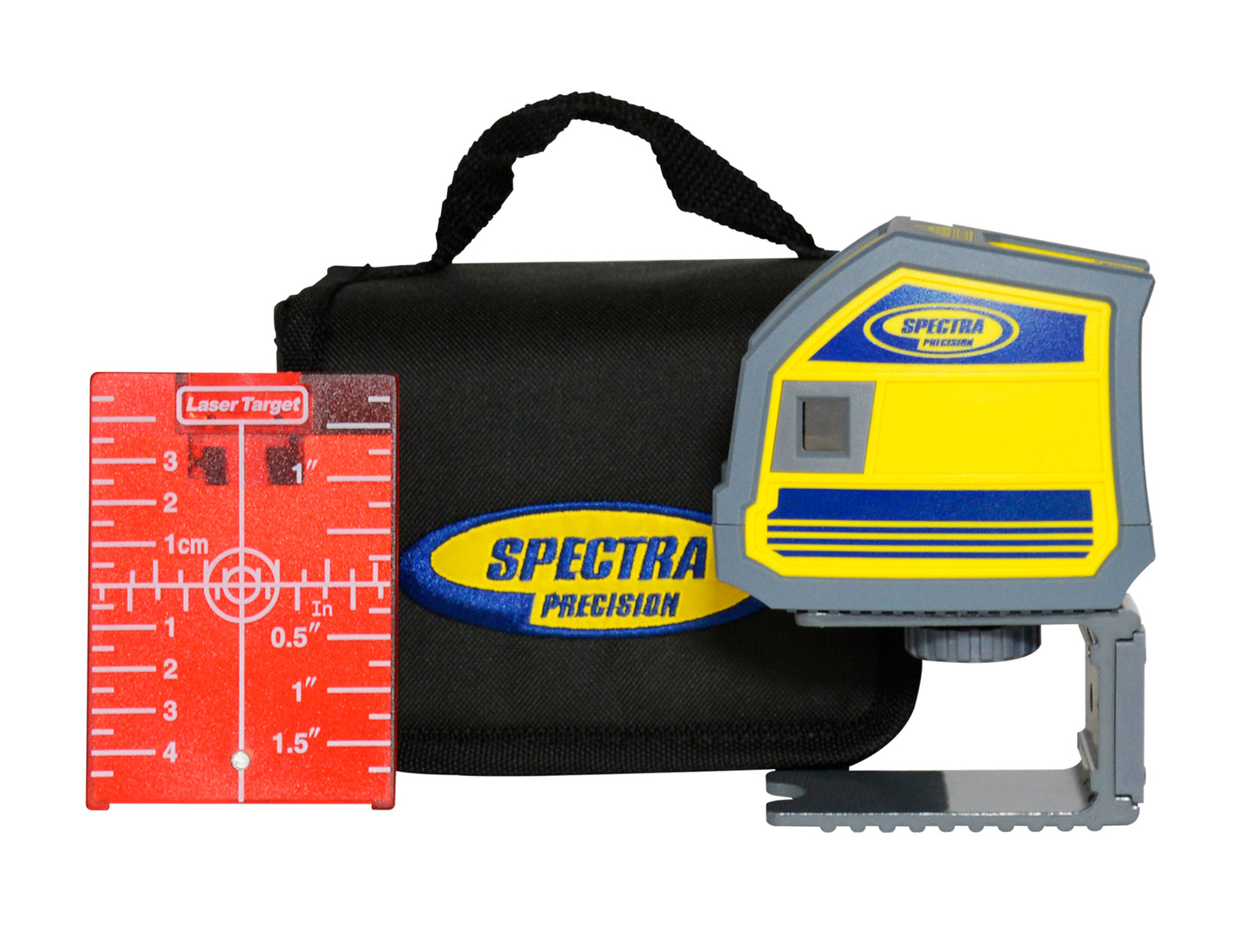 Spectra Precision selbstnivellierender Punktlaser LP51, roter Laserstrahl | 5-Strahl-Laserpointer