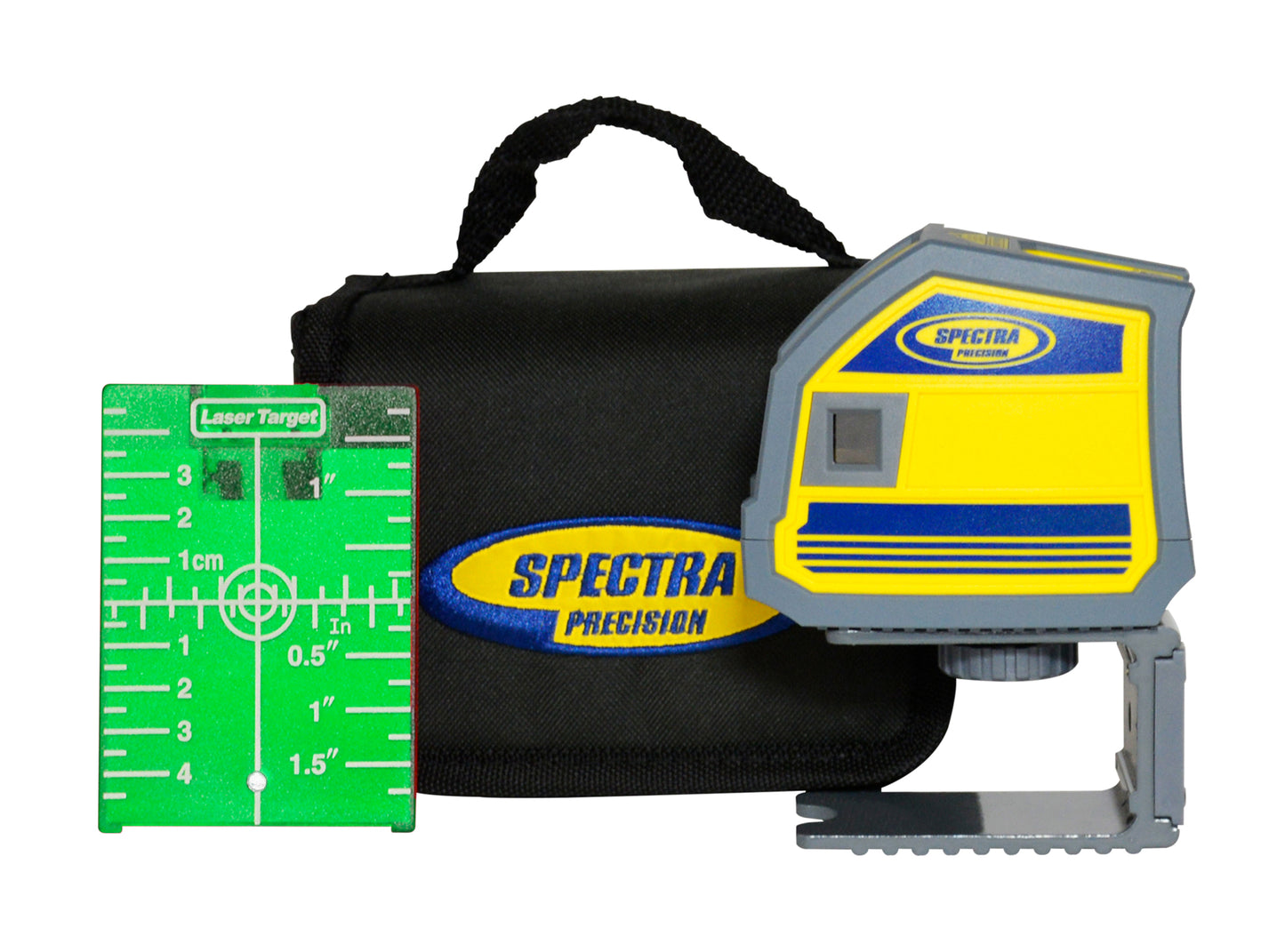 Spectra Precision selbstnivellierender Punktlaser LP51G, grüner Laserstrahl | 5-Strahl-Laserpointer