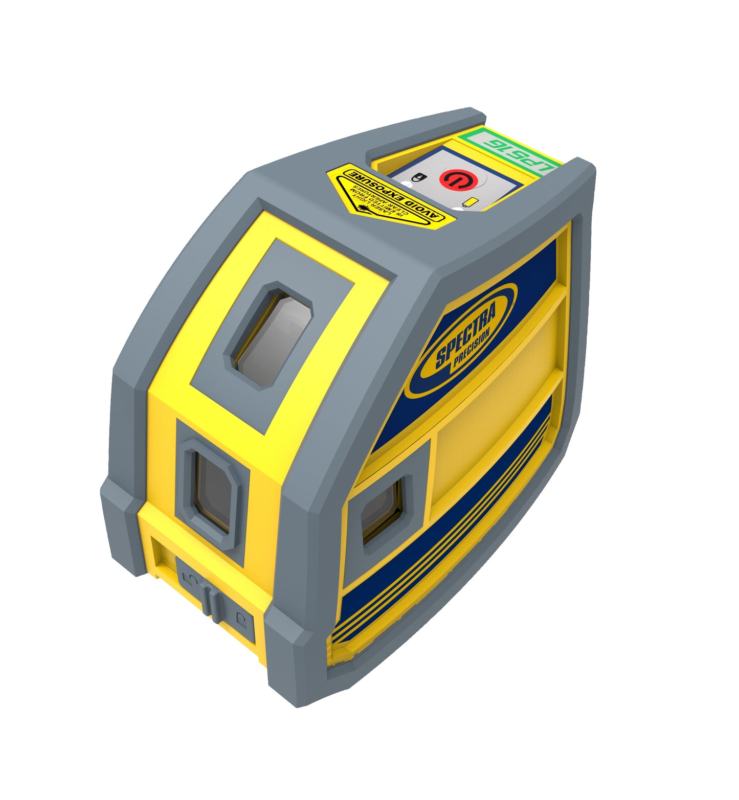 Spectra Precision selbstnivellierender Punktlaser LP51G, grüner Laserstrahl | 5-Strahl-Laserpointer