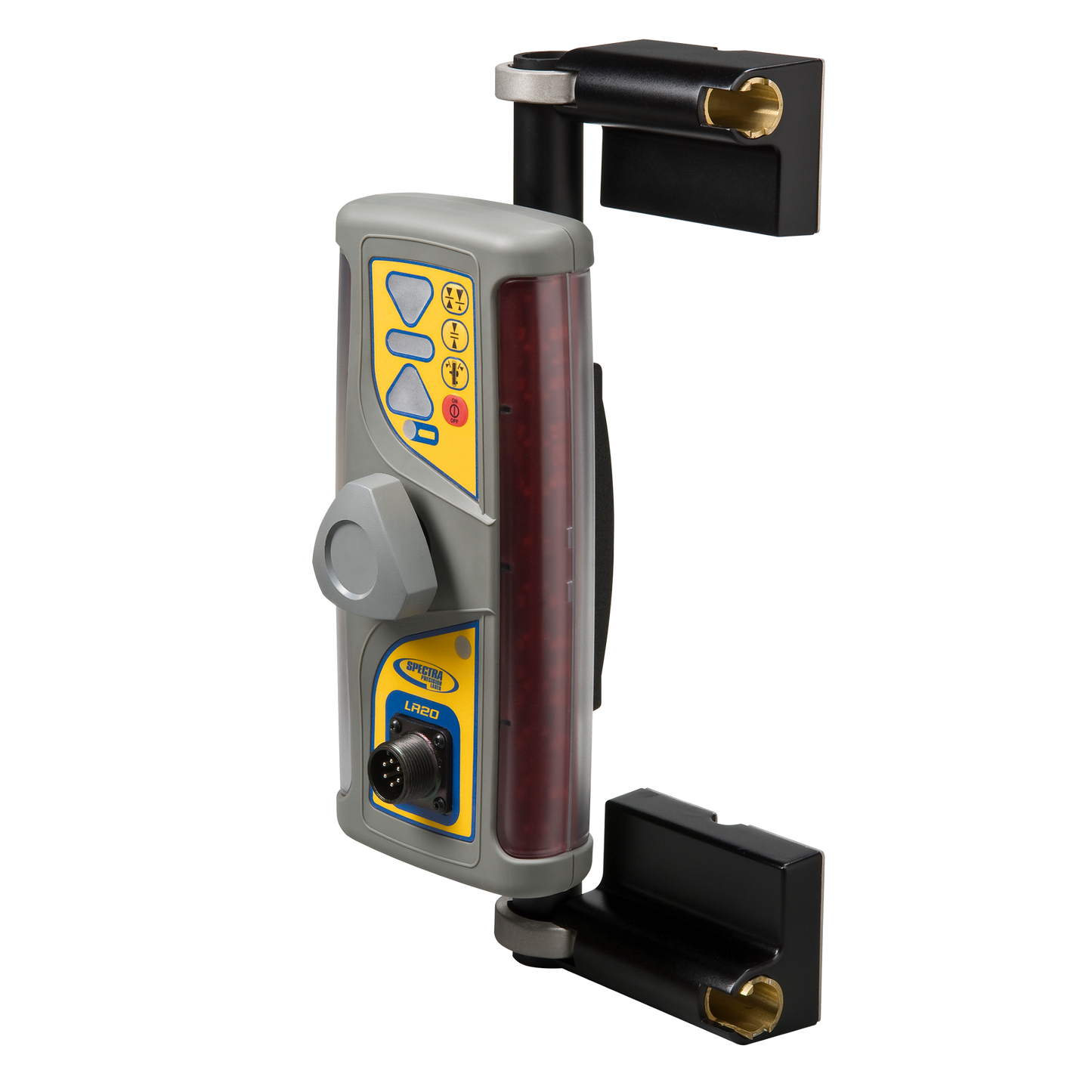 Spectra Maschinenempfänger LR20 mit Lotanzeige 203mm vertikaler Empfangsbereich, inkl. Halterung