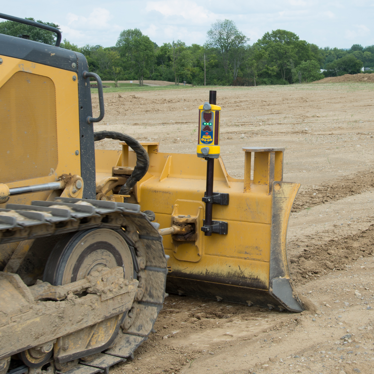 Spectra Maschinenempfänger LR50 / LR50W mit Lot- und Schildneigungsanzeige 170mm vertikaler Empfangsbereich