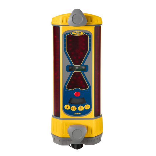 Spectra Maschinenempfänger LR60 / LR60W mit Lotanzeige 222mm vertikaler Empfangsbereich und autom. Winkelkompensationsmodus
